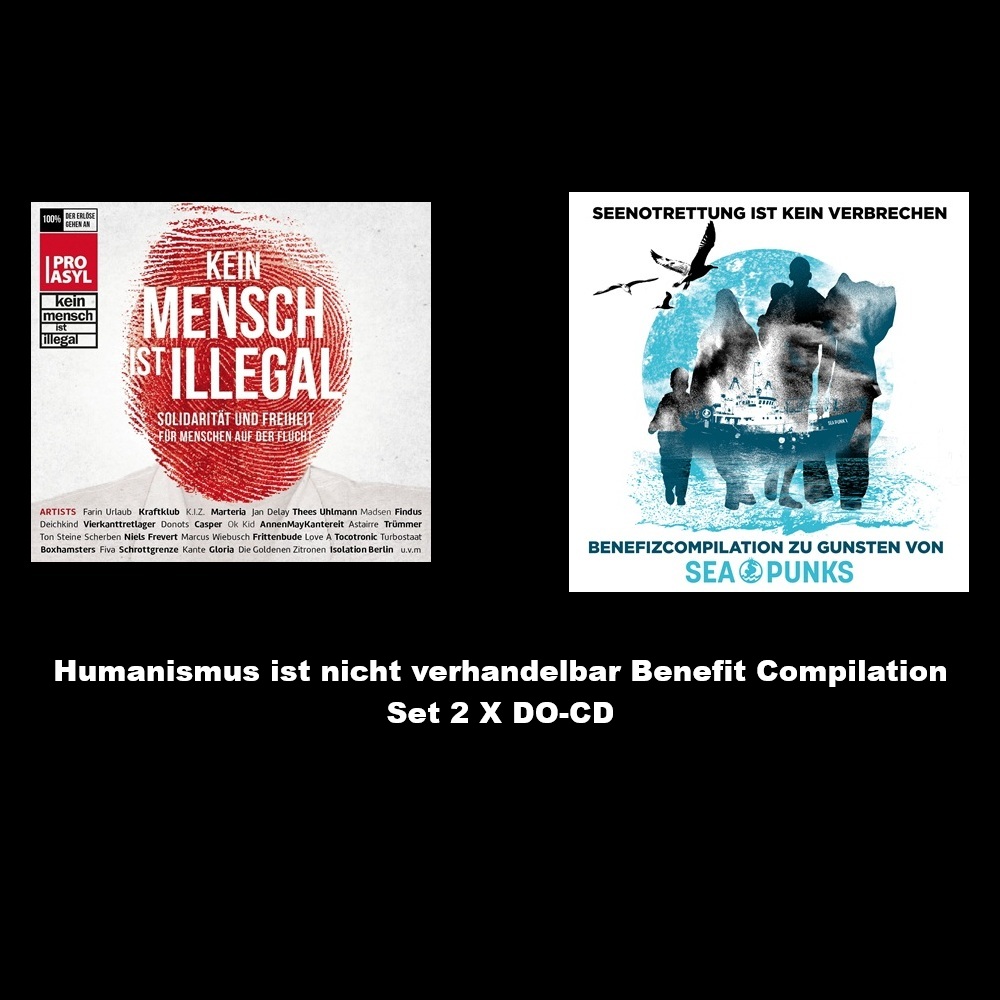 Humanismus ist nicht verhandelbar Benefit Compilation Set 2 X DO-CD