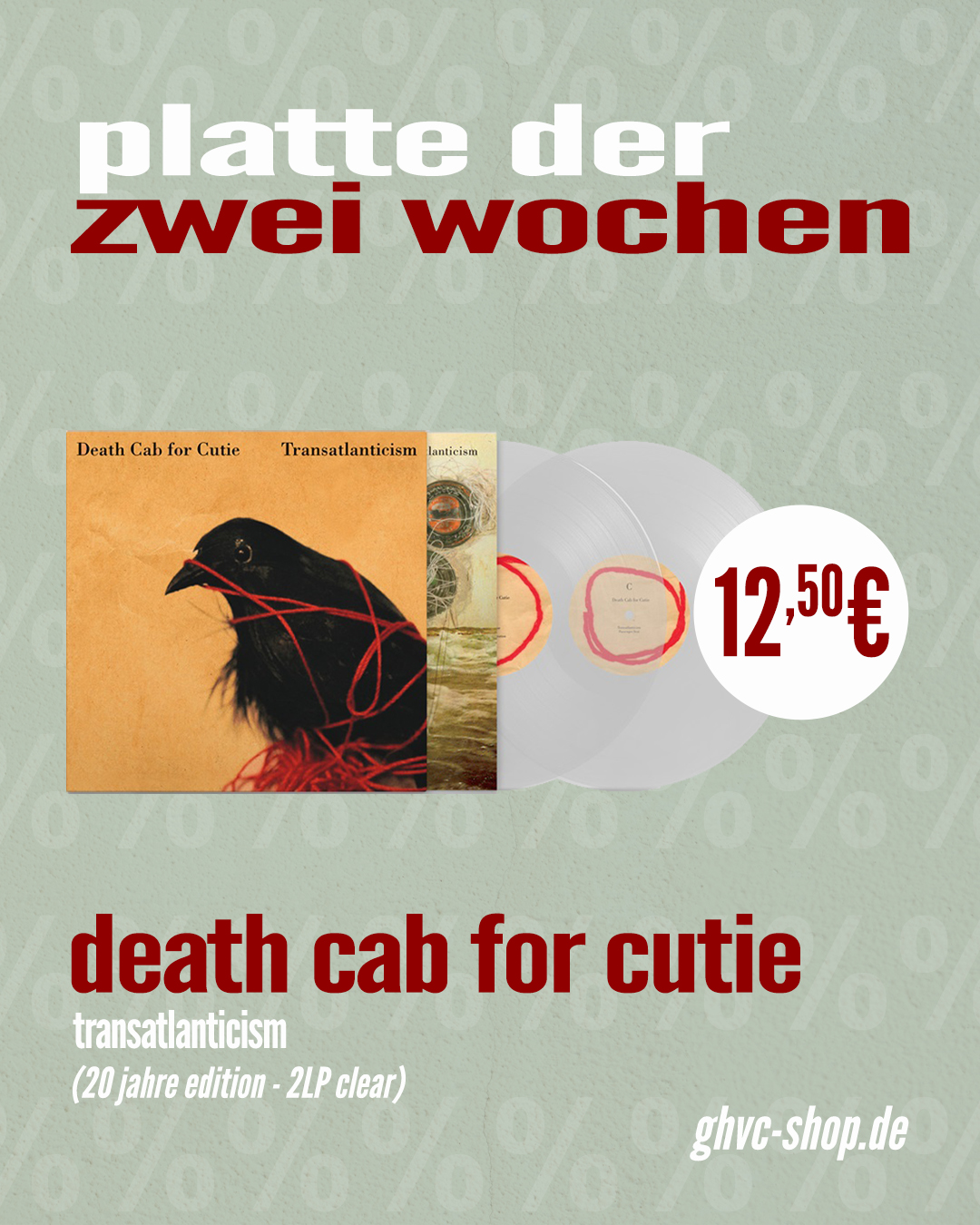 Death Cab For Cutie - Transatlanticism - 20th anniversary edition