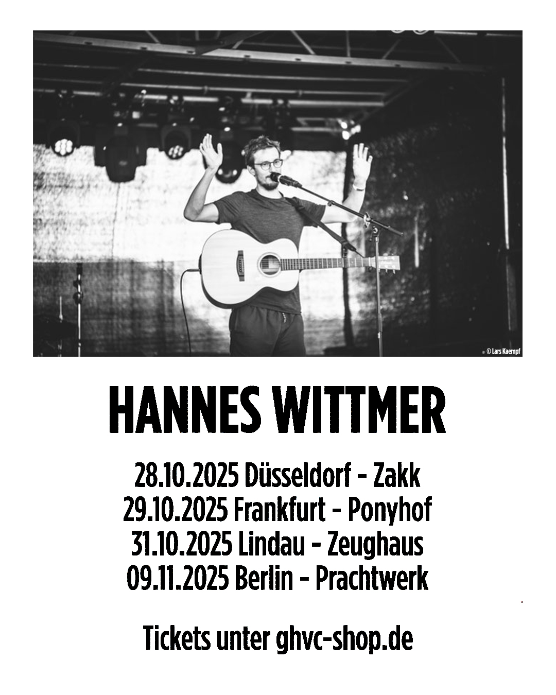 Hannes Wittmer - Live 2025