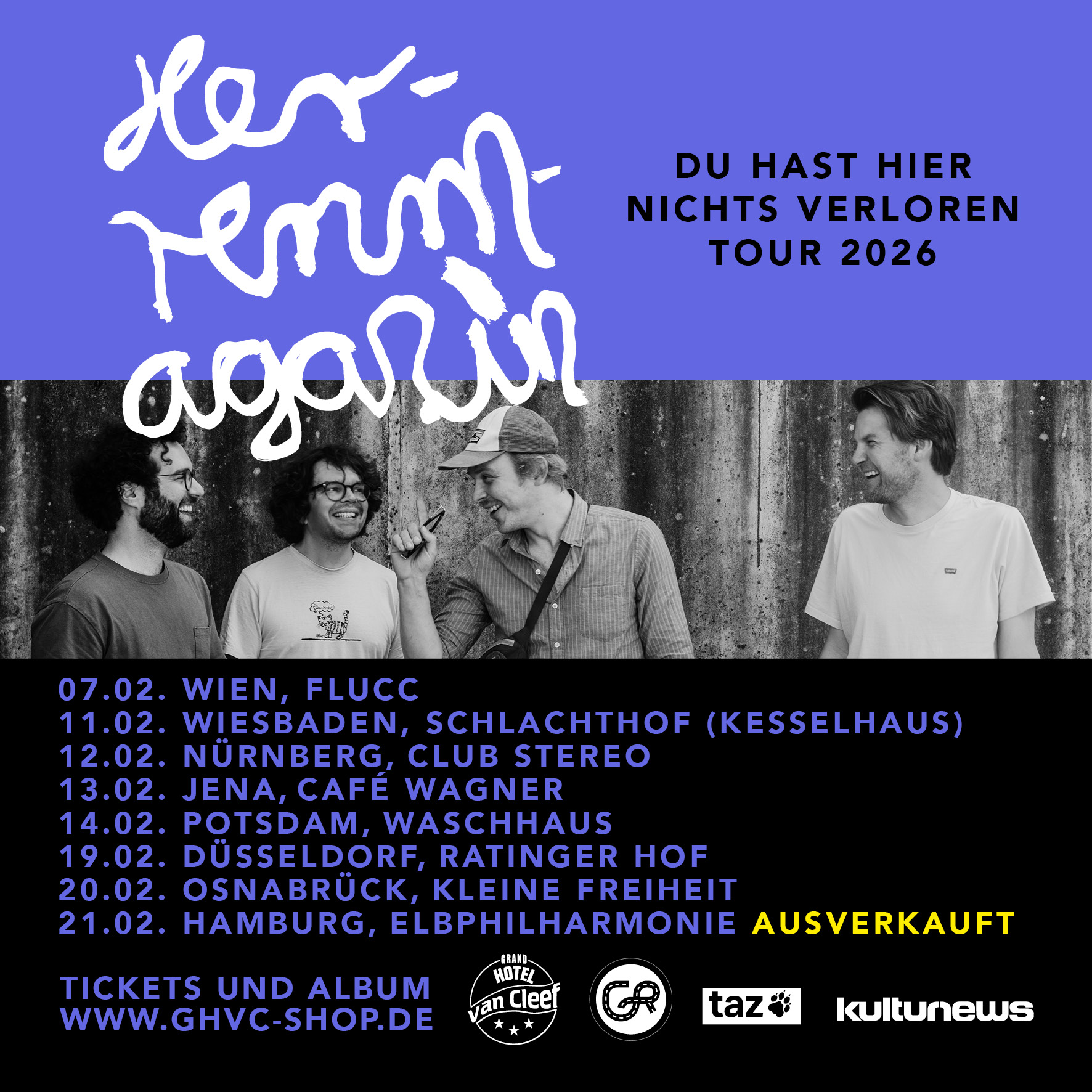 Herrenmagazin - Du hast hier nichts verloren Tour 2025/26